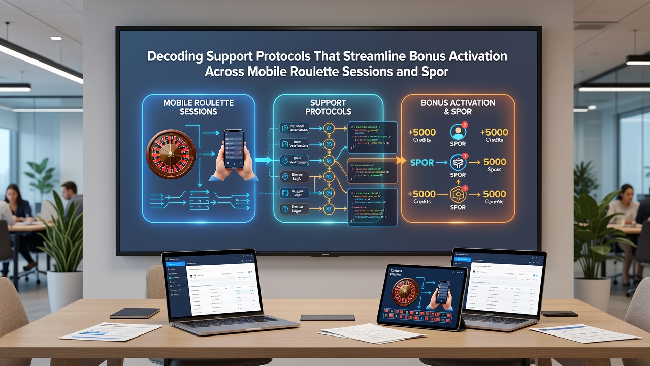 Darstellung von Support-Protokollen in Aktion bei mobilen Sportprognose-Tools und Roulette